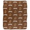 Lehigh University Blanket, 50"x60" Logo Pattern, Silky Touch Sherpa Back Super Soft Throw Blanket view 2