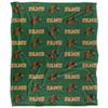 Florida A&M University Blanket, 50"x60" Logo Pattern, Silky Touch Super Soft Throw Blanket view 2
