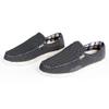 NORTY Lace Up Slip On Shoes for Men - Chukka Style Casual Shoe - Low Ankle Men's Boat Shoes - Comfortable, Lightweight Slip-on Loafer for Men, Size 8 - Black view 2