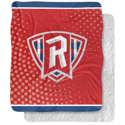 Radford University Blanket, 50"x60" Logo Dots, Silky Touch Sherpa Back Super Soft Throw Blanket