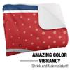 Radford University Blanket, 50"x60" Logo Dots, Silky Touch Sherpa Back Super Soft Throw Blanket view 3
