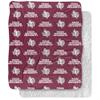 Texas Southern University Blanket, 50"x60" Logo Pattern, Silky Touch Sherpa Back Super Soft Throw Blanket view 1