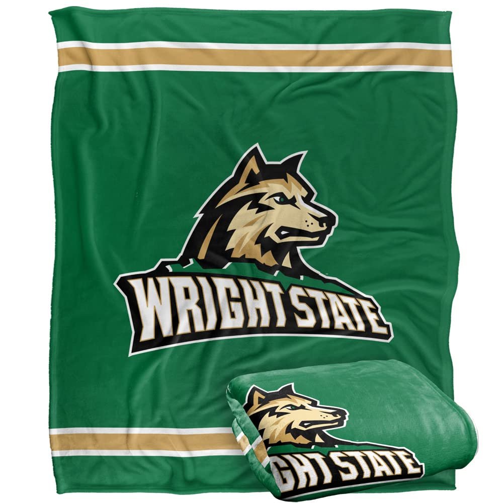 Wright State University Blanket, 50"x60" Primary Logo, Silky Touch Super Soft Throw Blanket