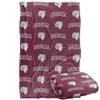 Fordham University Blanket, 36"x58" Logo Pattern, Silky Touch Super Soft Throw Blanket view 1