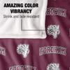 Fordham University Blanket, 36"x58" Logo Pattern, Silky Touch Super Soft Throw Blanket view 4