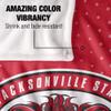 Jacksonville State University Blanket, 36"x58" Logo Dots, Silky Touch Super Soft Throw Blanket view 4