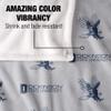 Dickinson State University Blanket, 50"x60" Logo Pattern, Silky Touch Super Soft Throw Blanket view 4