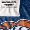 Carroll University Blanket, 36"x58" Logo Dots, Silky Touch Super Soft Throw Blanket view 4