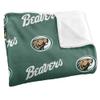 Bemidji State University Blanket, 50"x60" Logo Pattern, Silky Touch Super Soft Throw Blanket view 3