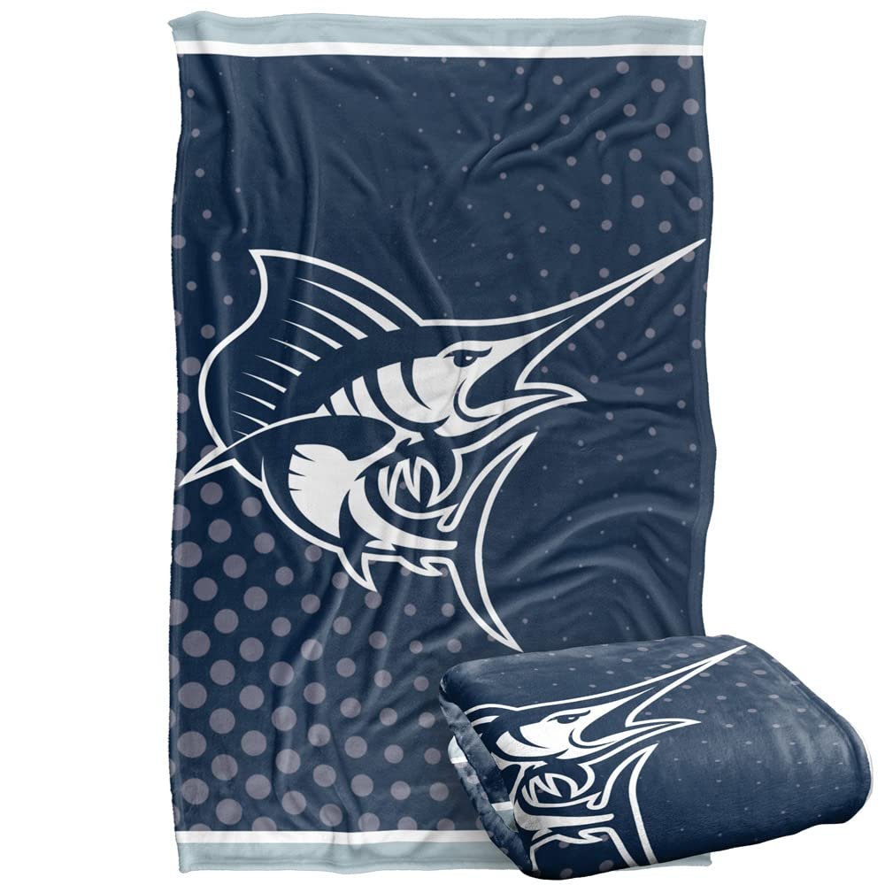 Palm Beach Atlantic University Blanket, 36"x58" Logo Dots, Silky Touch Super Soft Throw Blanket