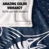 Palm Beach Atlantic University Blanket, 36"x58" Logo Dots, Silky Touch Super Soft Throw Blanket view 4