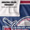 University of Detroit Mercy Blanket, 50"x60" Primary Logo, Silky Touch Super Soft Throw Blanket view 4
