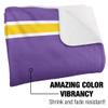 Tennessee Technological University Blanket, 50"x60" Primary Logo, Silky Touch Sherpa Back Super Soft Throw Blanket view 3