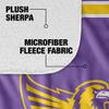 Tennessee Technological University Blanket, 50"x60" Primary Logo, Silky Touch Sherpa Back Super Soft Throw Blanket view 4