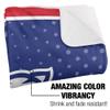 Tennessee State University Blanket, 50"x60" Logo Dots, Silky Touch Sherpa Back Super Soft Throw Blanket view 3