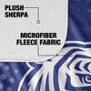 Tennessee State University Blanket, 50"x60" Logo Dots, Silky Touch Sherpa Back Super Soft Throw Blanket view 4