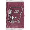 Bloomsburg University Blanket, 36"x58" Logo Dots, Silky Touch Super Soft Throw Blanket view 2