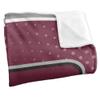 Bloomsburg University Blanket, 36"x58" Logo Dots, Silky Touch Super Soft Throw Blanket view 3