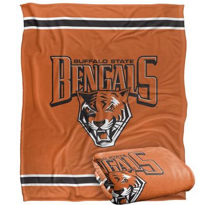 Buffalo State University Blanket, 50"x60" Primary Logo, Silky Touch Super Soft Throw Blanket