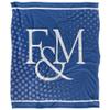 Franklin & Marshall College Blanket, 50"x60" Logo Dots, Silky Touch Super Soft Throw Blanket view 2
