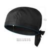 DOITOOL 2PCS Chef Hat Womens Cooking Hats, 1Pcs Elastic Back Skull Cap Chef Hat with Ties, Unisex Adjustable Kitchen Cooking Chef Cap for Men Women for Kitchen Cooking Service and Other Work view 4