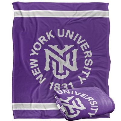 New York University Blanket, 50"x60" Primary Logo, Silky Touch Super Soft Throw Blanket