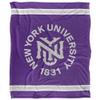New York University Blanket, 50"x60" Primary Logo, Silky Touch Super Soft Throw Blanket view 2