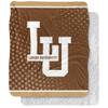 Lehigh University Blanket, 50"x60" Logo Dots, Silky Touch Sherpa Back Super Soft Throw Blanket view 1