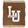 Lehigh University Blanket, 50"x60" Logo Dots, Silky Touch Sherpa Back Super Soft Throw Blanket view 2