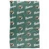 Bemidji State University Blanket, 36"x58" Logo Pattern, Silky Touch Super Soft Throw Blanket view 2