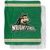 Wright State University Blanket, 50"x60" Primary Logo, Silky Touch Sherpa Back Super Soft Throw Blanket view 1