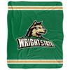 Wright State University Blanket, 50"x60" Primary Logo, Silky Touch Sherpa Back Super Soft Throw Blanket view 2