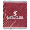Santa Clara University Blanket, 50"x60" Logo Dots, Silky Touch Sherpa Back Super Soft Throw Blanket view 2