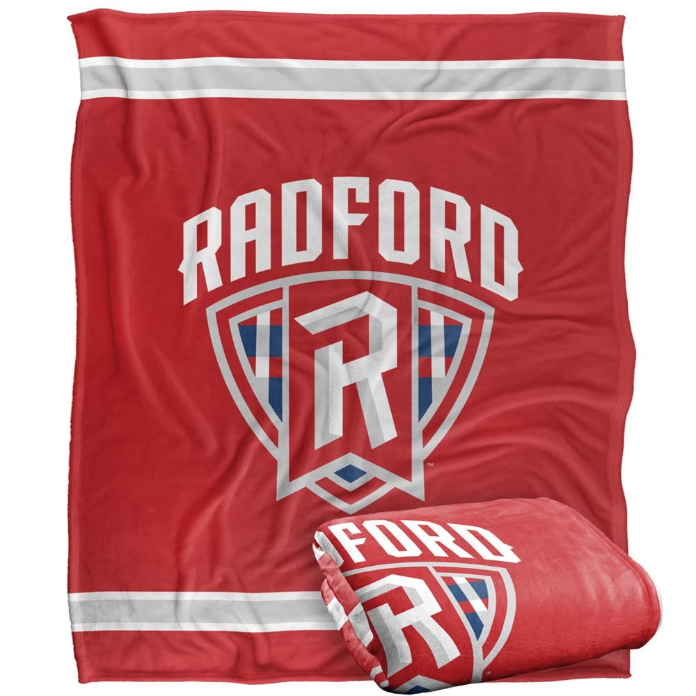 Radford University Blanket, 50"x60" Primary Logo, Silky Touch Super Soft Throw Blanket