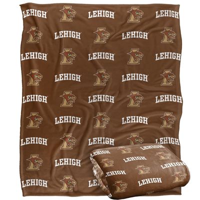 Lehigh University Blanket, 50"x60" Logo Pattern, Silky Touch Super Soft Throw Blanket