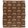 Lehigh University Blanket, 50"x60" Logo Pattern, Silky Touch Super Soft Throw Blanket view 2