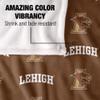 Lehigh University Blanket, 50"x60" Logo Pattern, Silky Touch Super Soft Throw Blanket view 4