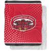 Jacksonville State University Blanket, 50"x60" Logo Dots, Silky Touch Sherpa Back Super Soft Throw Blanket view 1