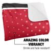 Jacksonville State University Blanket, 50"x60" Logo Dots, Silky Touch Sherpa Back Super Soft Throw Blanket view 3