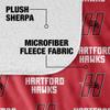 University of Hartford Blanket, 50"x60" Logo Pattern, Silky Touch Sherpa Back Super Soft Throw Blanket view 4