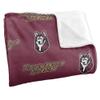 Bloomsburg University Blanket, 36"x58" Logo Pattern, Silky Touch Super Soft Throw Blanket view 3