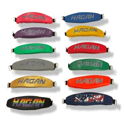 HAGAN H-4.0 Hockey Accessory Cuffs for H-4.0 Player Glove (Black/Rainbow)