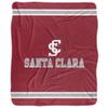 Santa Clara University Blanket, 50"x60" Primary Logo, Silky Touch Sherpa Back Super Soft Throw Blanket view 2