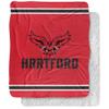 University of Hartford Blanket, 50"x60" Primary Logo, Silky Touch Sherpa Back Super Soft Throw Blanket view 1