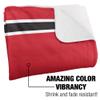 University of Hartford Blanket, 50"x60" Primary Logo, Silky Touch Sherpa Back Super Soft Throw Blanket view 3