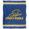 Embry-Riddle Aeronautical University-Daytona Blanket, 50"x60" Primary Logo, Silky Touch Super Soft Throw Blanket view 2