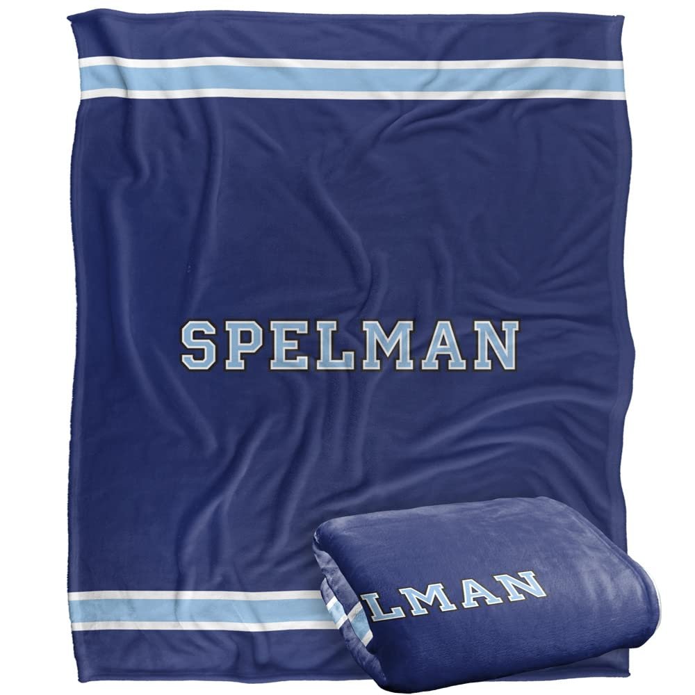 Spelman College Blanket, 50"x60" Primary Logo, Silky Touch Super Soft Throw Blanket