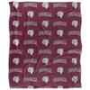 Fordham University Blanket, 50"x60" Logo Pattern, Silky Touch Super Soft Throw Blanket view 2