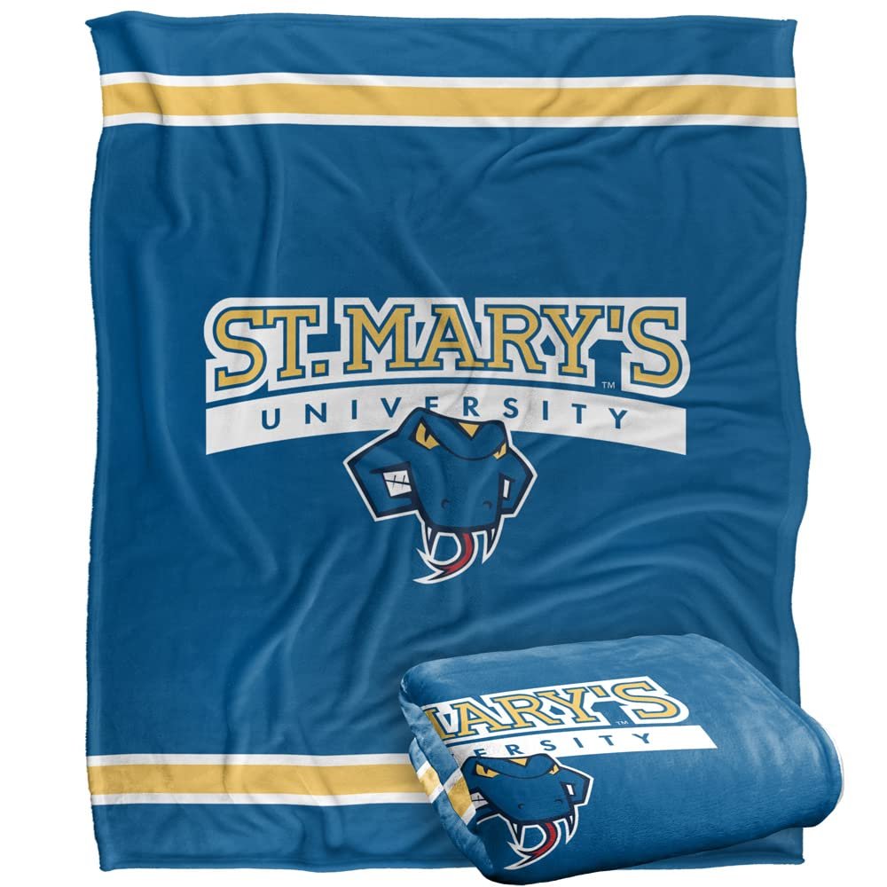 St. Mary's University Blanket, 50"x60" Primary Logo, Silky Touch Super Soft Throw Blanket