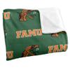 Florida A&M University Blanket, 36"x58" Logo Pattern, Silky Touch Super Soft Throw Blanket view 3